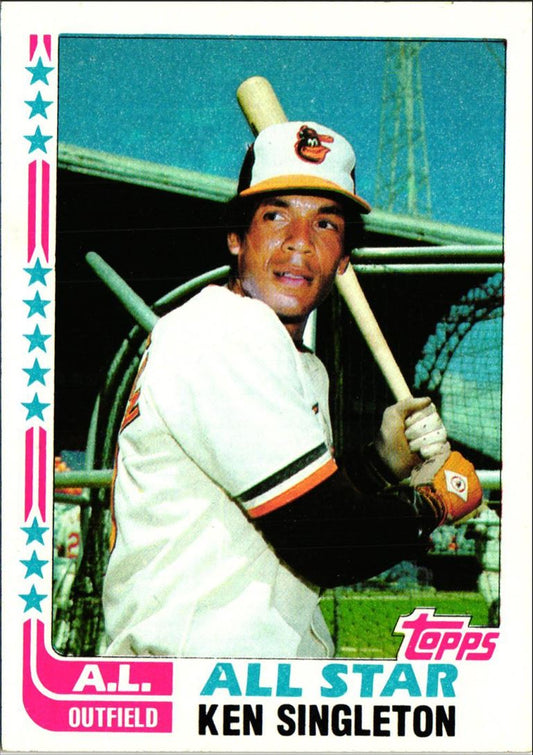 1982 Topps Blackless Ken Singleton