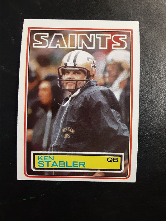 1983 Topps Ken Stabler