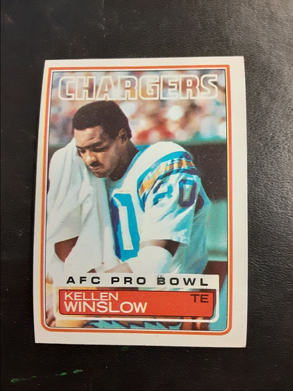 1983 Topps Kellen Winslow