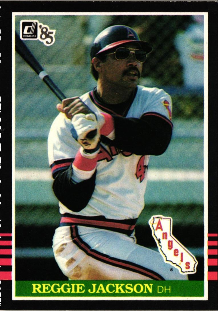 1984 Donruss Reggie Jackson