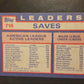 1984 Topps Rich Gossage / Rollie Fingers / Dan Quisenberry