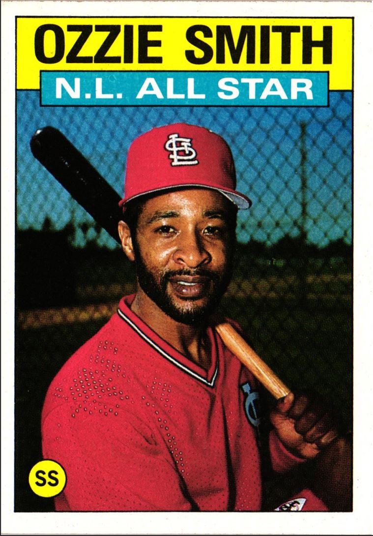 1986 Topps Ozzie Smith