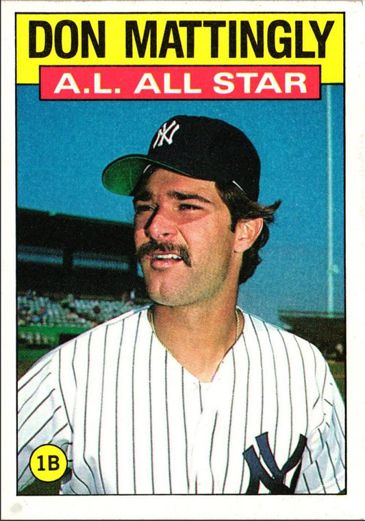 1986 Topps Don Mattingly