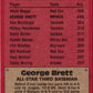 1986 Topps George Brett