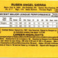 1987 Donruss Ruben Sierra