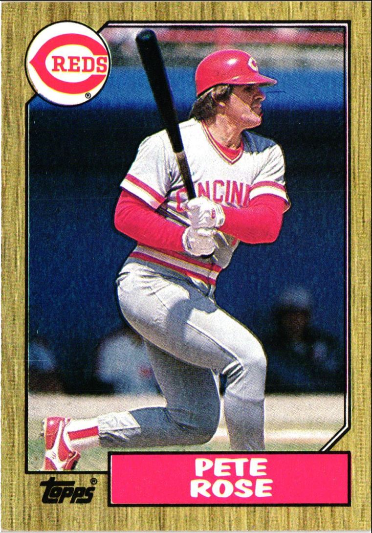 1987 Topps Pete Rose