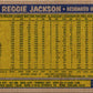 1987 Topps Reggie Jackson