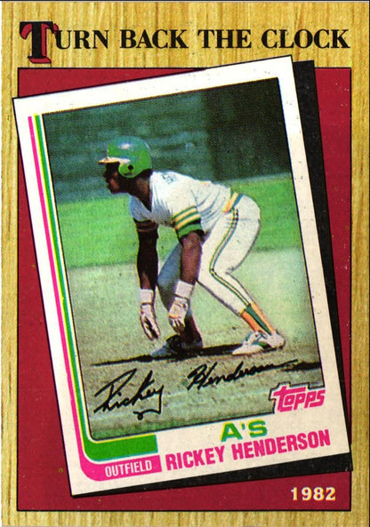 1987 Topps Rickey Henderson