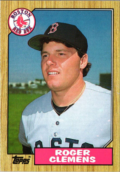 1987 Topps Roger Clemens