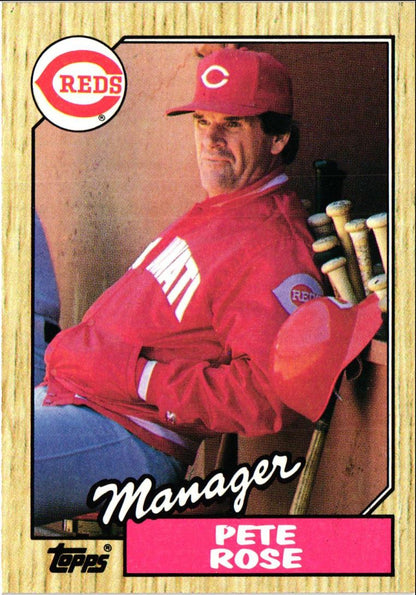 1987 Topps Pete Rose