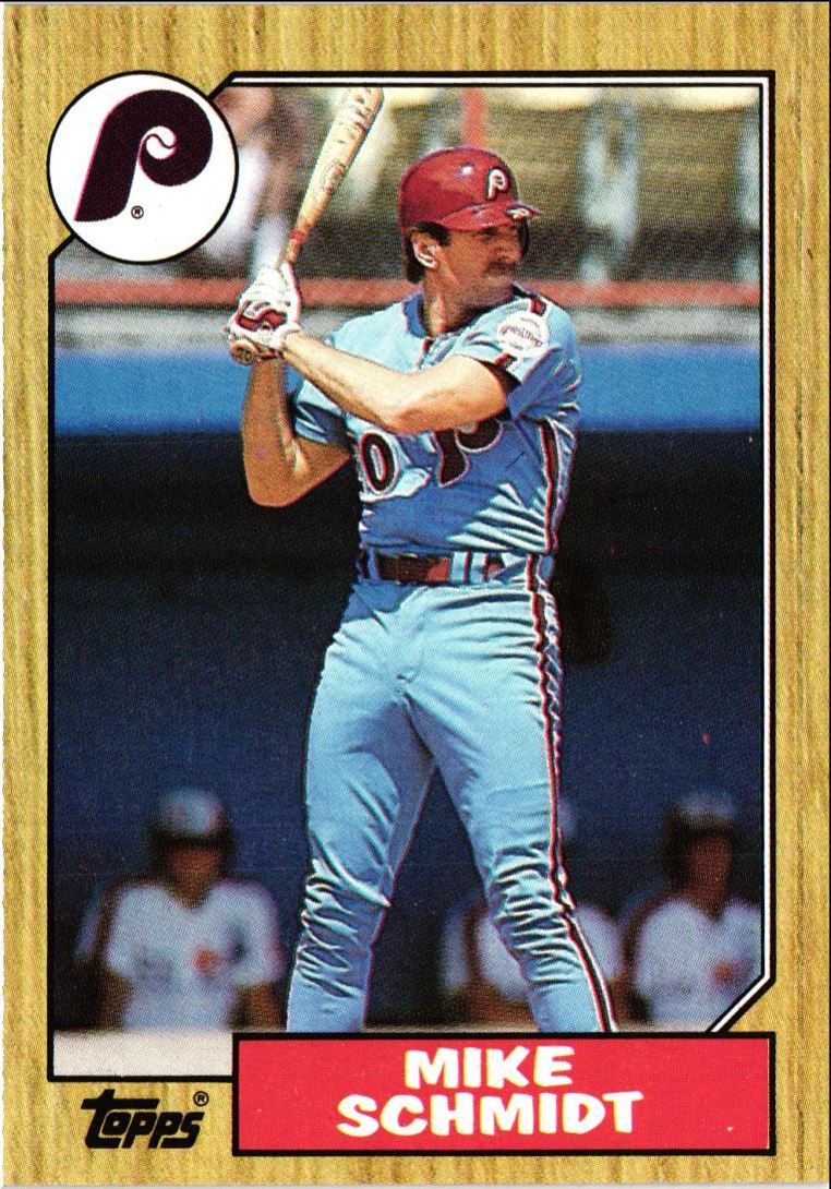 1987 Topps Mike Schmidt