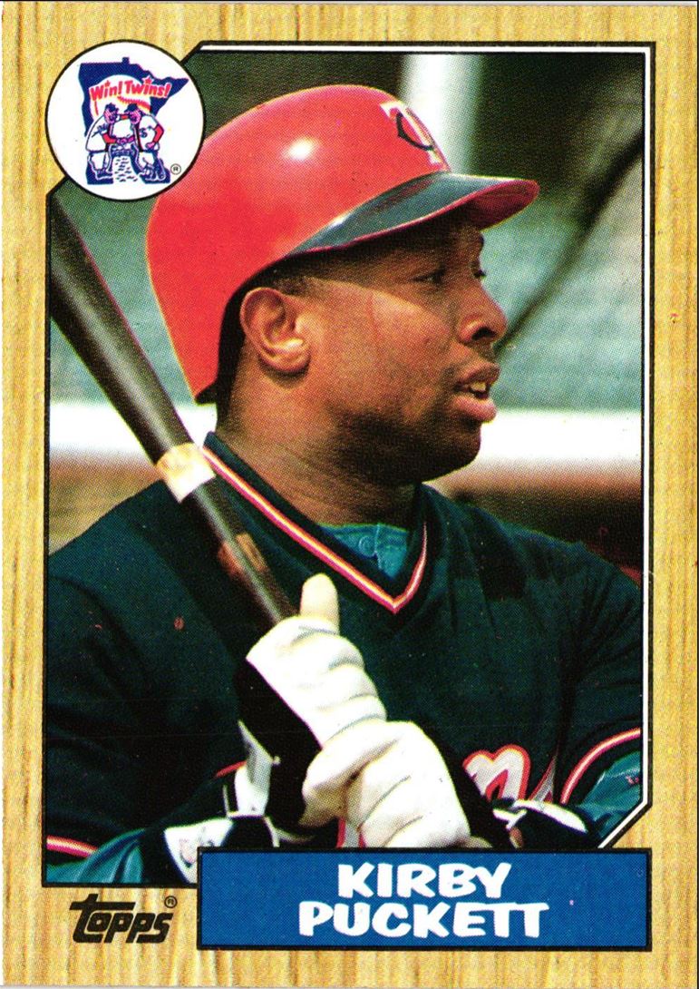 1987 Topps Kirby Puckett