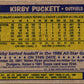 1987 Topps Kirby Puckett