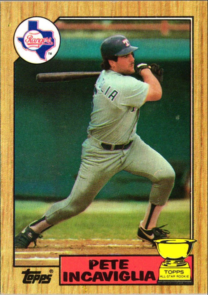 1987 Topps Pete Incaviglia