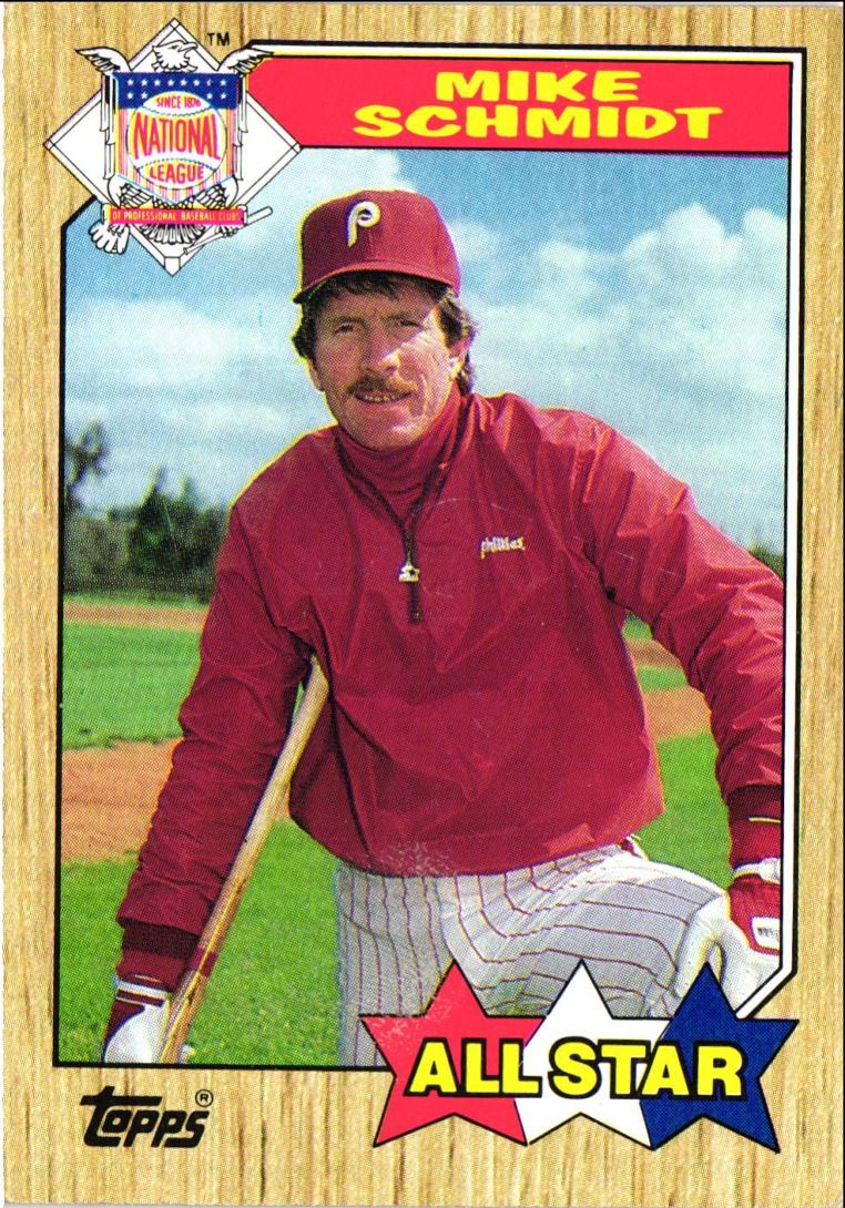 1987 Topps Mike Schmidt