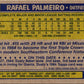 1987 Topps Rafael Palmeiro