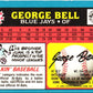 1987 Topps UK Minis George Bell