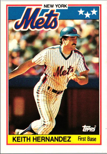 1988 Donruss UK Minis Keith Hernandez