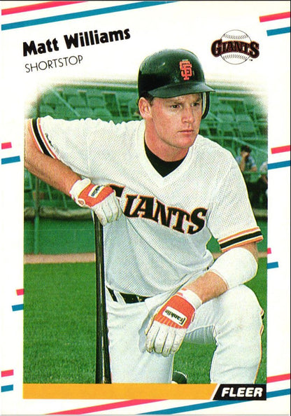 1988 Fleer Matt Williams