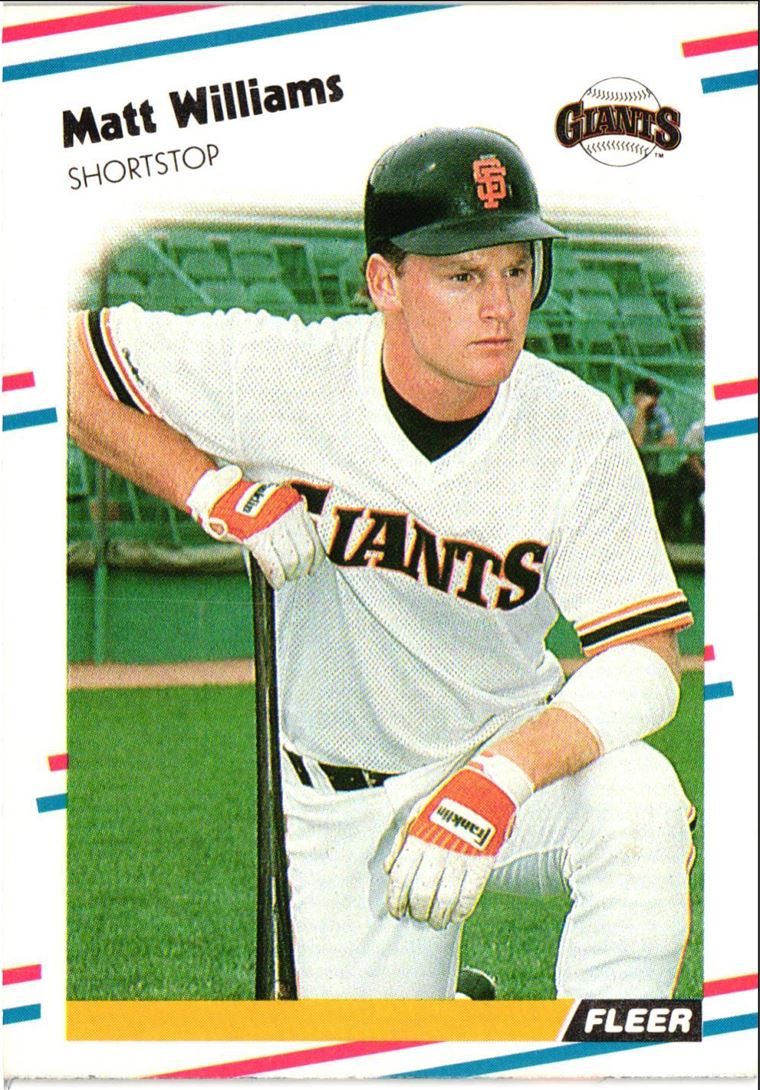 1988 Fleer Matt Williams