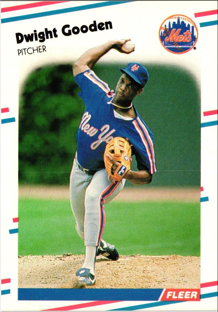 1988 Fleer Dwight Gooden