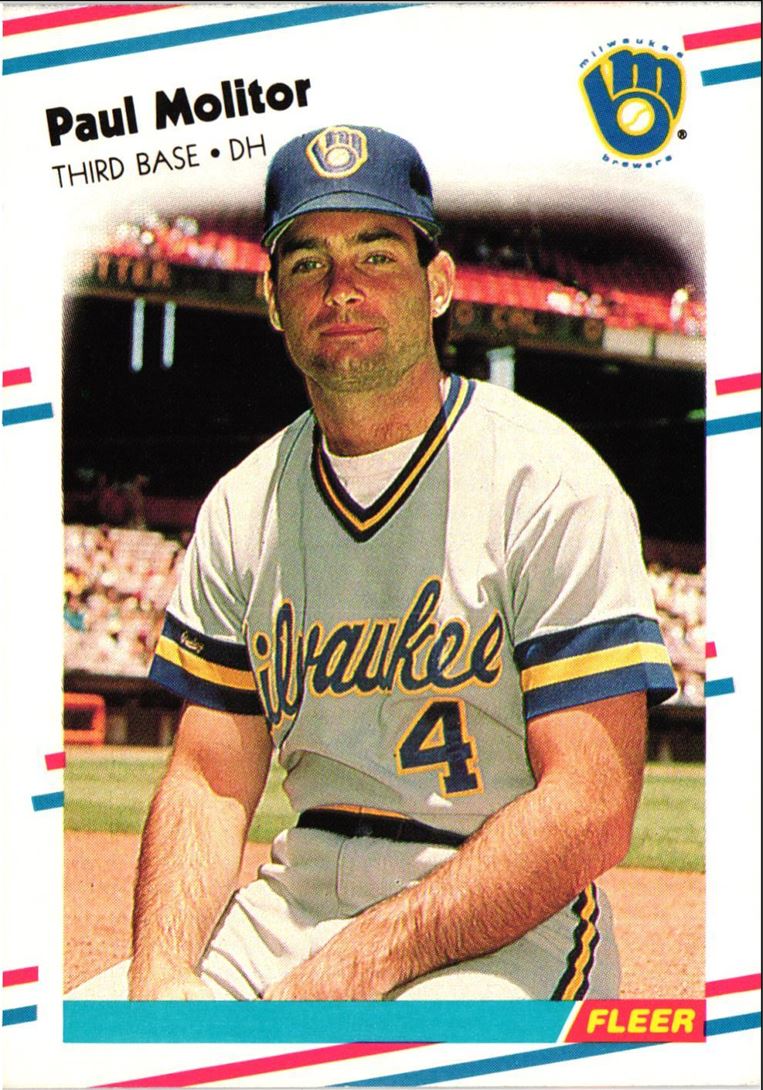 1988 Fleer Paul Molitor