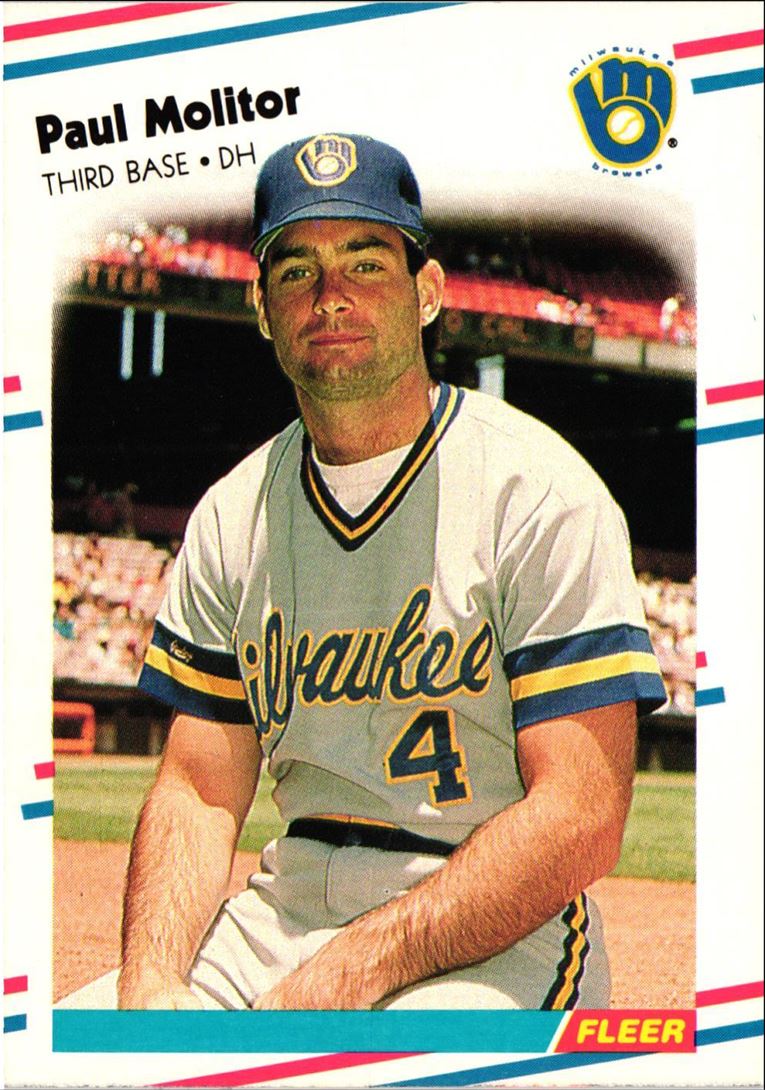 1988 Fleer Paul Molitor