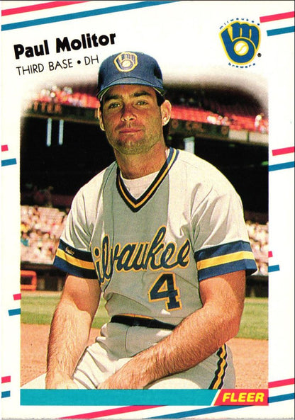 1988 Fleer Paul Molitor