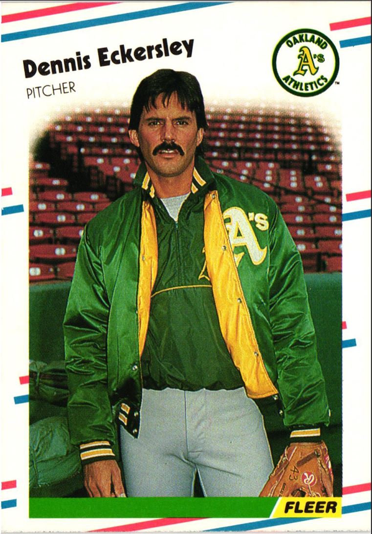 1988 Fleer Dennis Eckersley