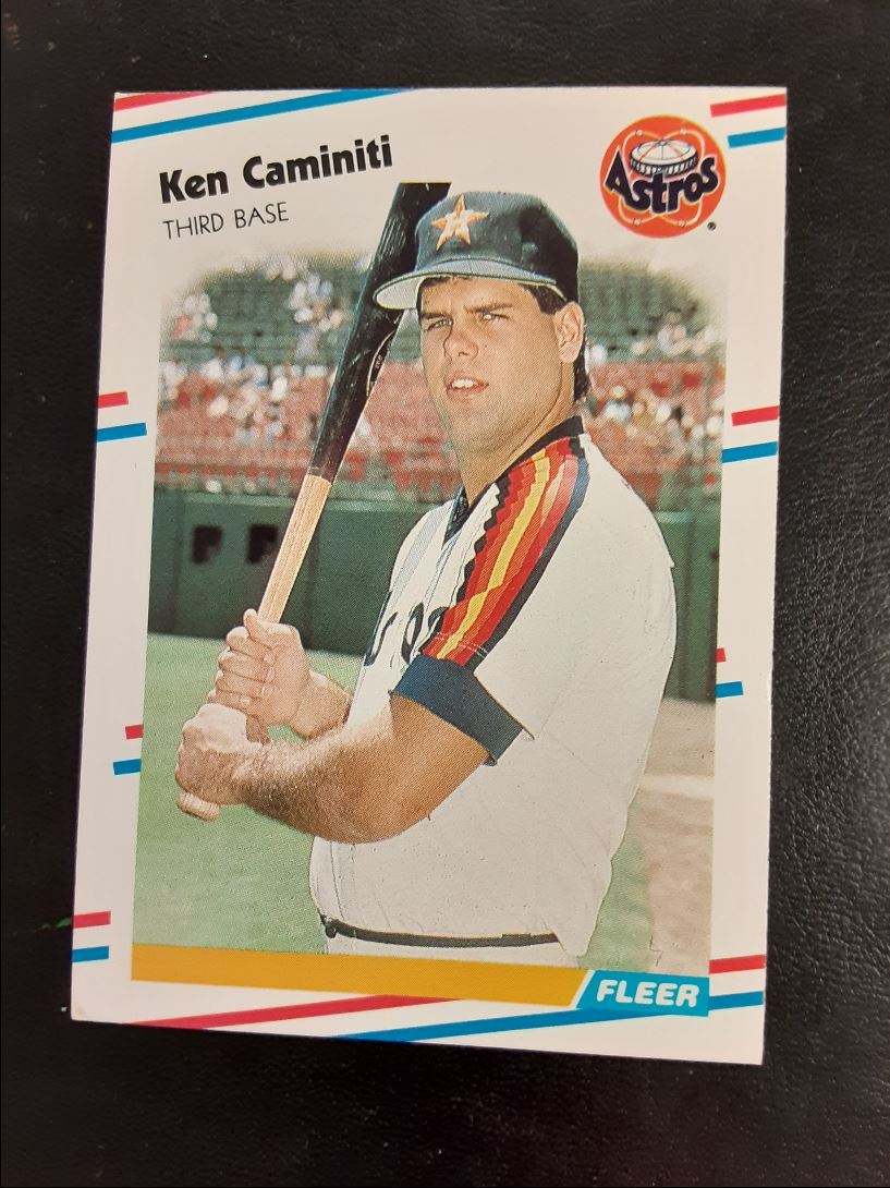 1988 Fleer Ken Caminiti