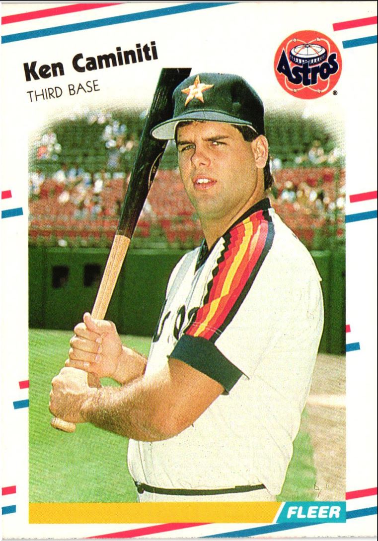 1988 Fleer Ken Caminiti