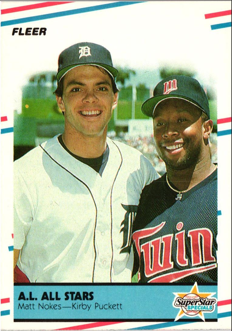 1988 Fleer A.L. All-Stars (Matt Nokes/Kirby Puckett)