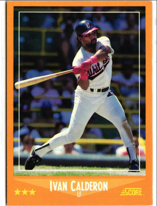 1988 Score Ivan Calderon