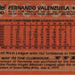 1988 Topps Fernando Valenzuela