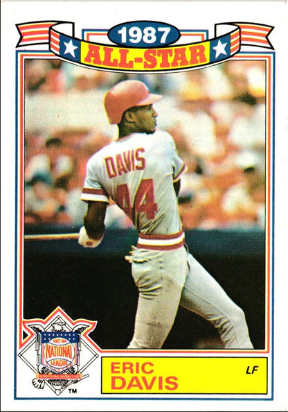 1988 Topps Glossy All-Stars Eric Davis