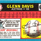 1988 Topps UK Minis Glenn Davis