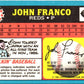 1988 Topps UK Minis John Franco