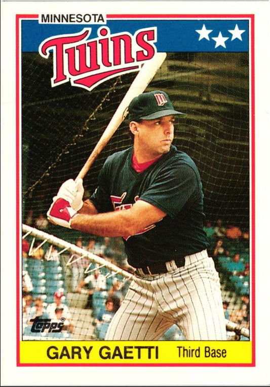 1988 Topps UK Minis Gary Gaetti