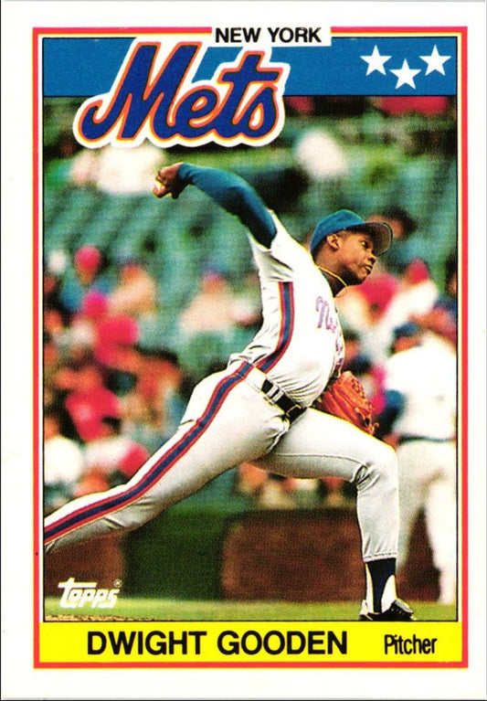 1988 Topps UK Minis Dwight Gooden