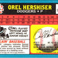1988 Topps UK Minis Orel Hershiser