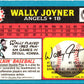 1988 Topps UK Minis Wally Joyner