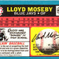 1988 Topps UK Minis Lloyd Moseby