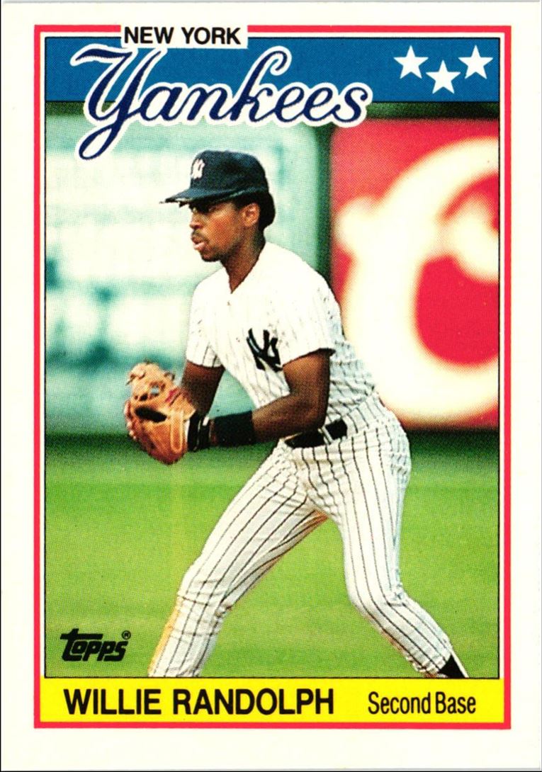 1988 Topps UK Minis Willie Randolph