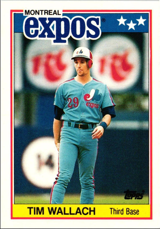 1988 Topps UK Minis Tim Wallach