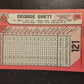 1989 Bowman George Brett