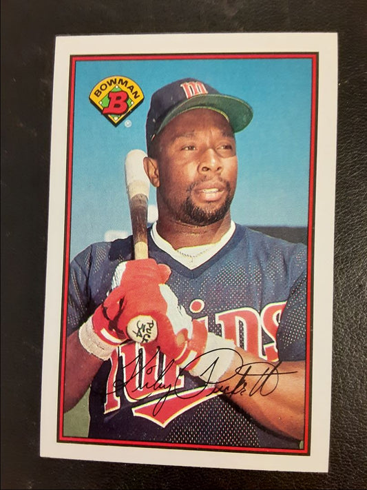 1989 Bowman Kirby Puckett