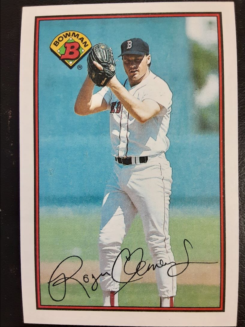 1989 Bowman Roger Clemens