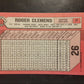 1989 Bowman Roger Clemens