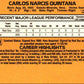 1989 Donruss Carlos Quintana