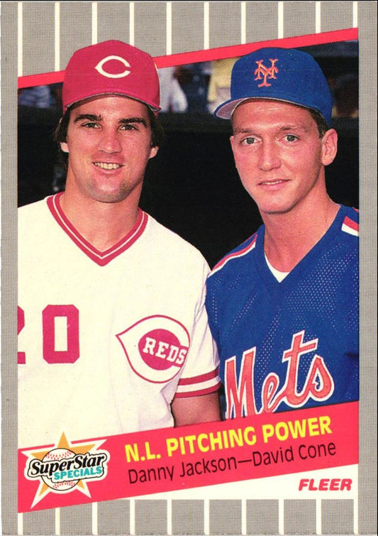 1989 Fleer Danny Jackson/David Cone